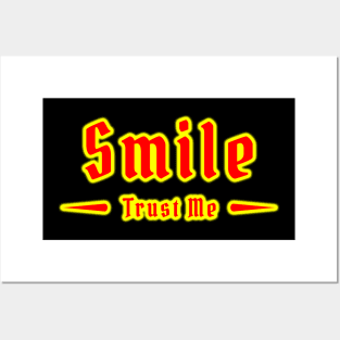 Smile, Trust Me - 03 Posters and Art